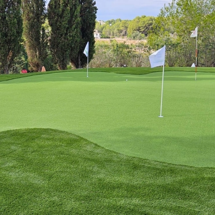 Golf course putting green artificial grass Costa Blanca