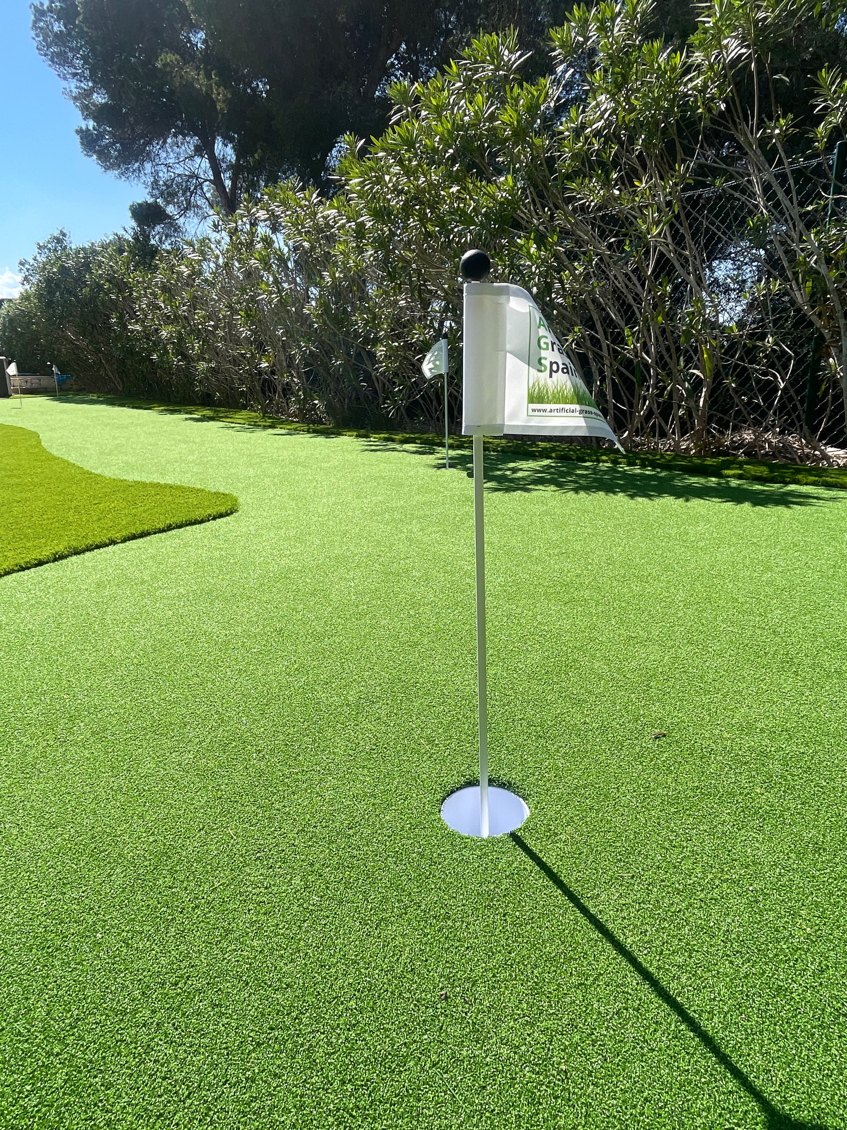 Home golf practice area artificial grass Costa Blanca